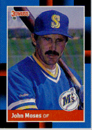 1988 Donruss Baseball Cards    440     John Moses